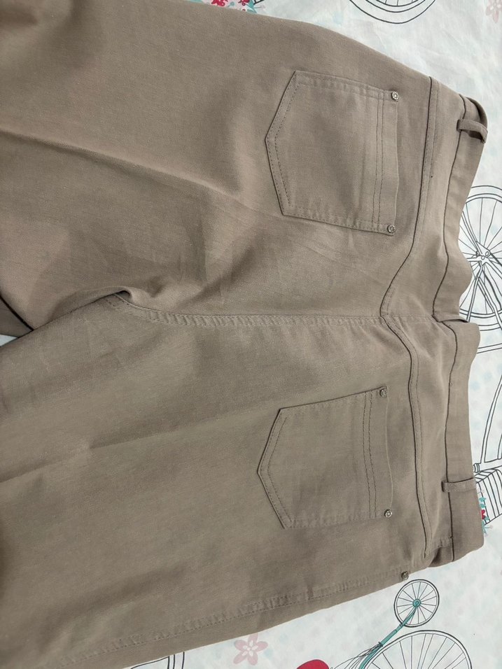 Selen Kadın Kumaş Pantolon Bel Detaylı - Görsel 5