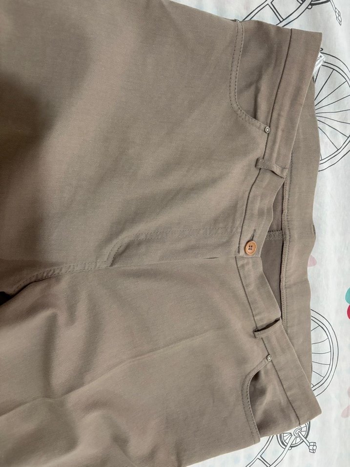 Selen Kadın Kumaş Pantolon Bel Detaylı - Görsel 3