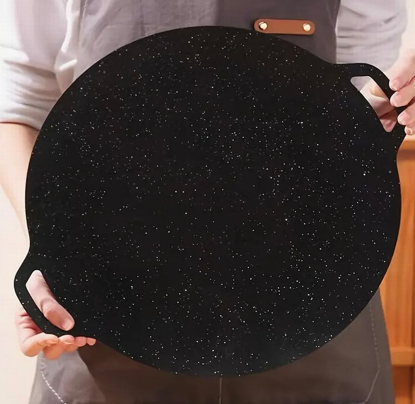 Kore usulü Dökme demir tava - Görsel 3