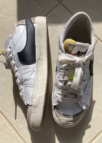 Beyaz Kadın Spor Ayakkabı Velcro Detaylı - Görsel 3