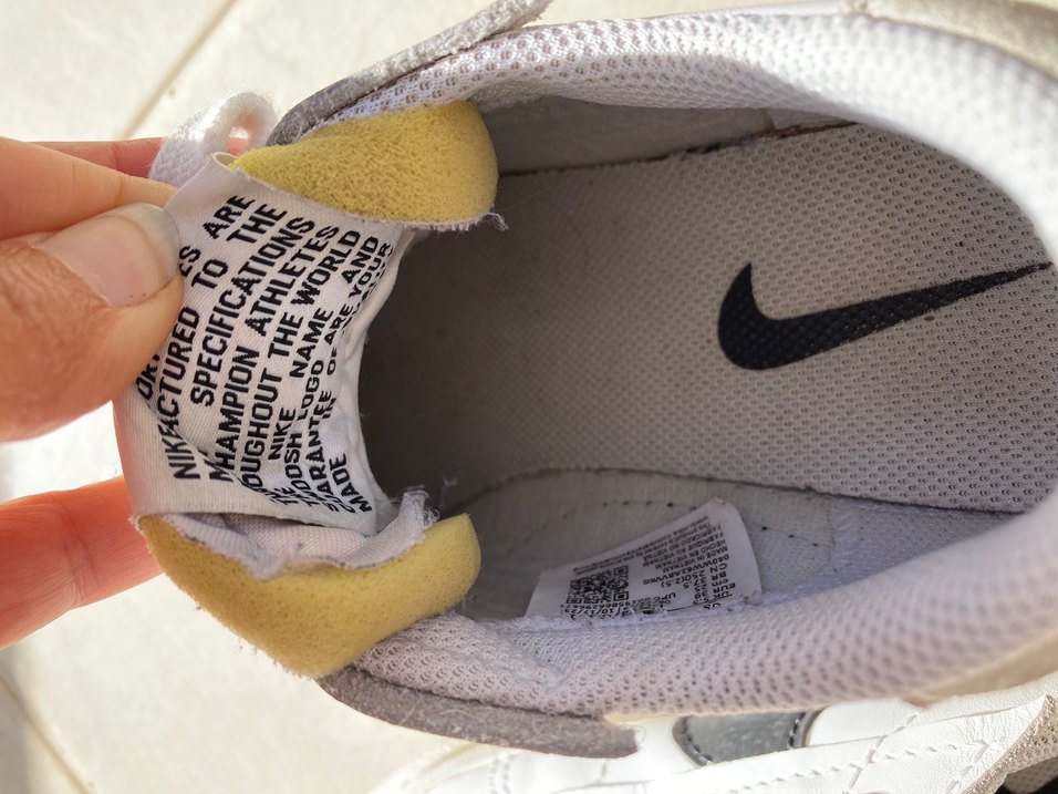 Beyaz Kadın Spor Ayakkabı Velcro Detaylı - Görsel 4