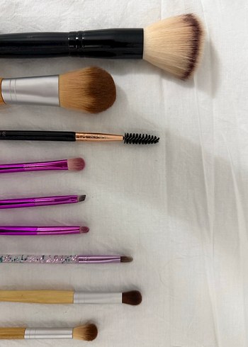 Çok Renkli Makyaj Fırça Seti - Görsel 2