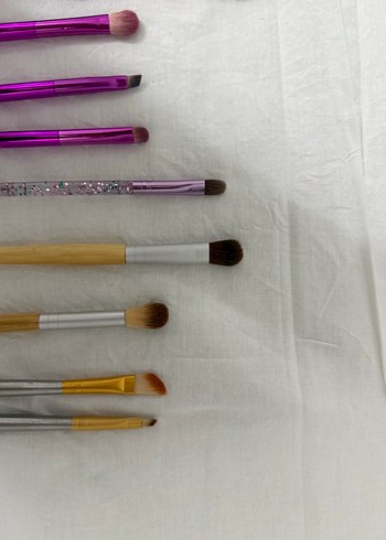 Çok Renkli Makyaj Fırça Seti - Görsel 3