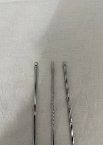 Çelik siyah nokta 3'lüaleti - Görsel 2