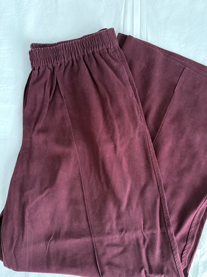 Bordo Pantolon - Görsel 2