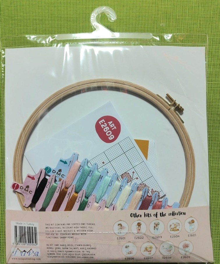 Çiçek Buketi Kanaviçe Seti - Görsel 2