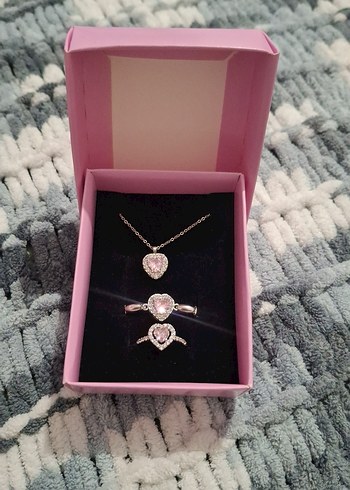 Pembe Mini Kalpli set - Görsel 3