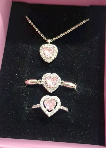 Pembe Mini Kalpli set - Görsel 2