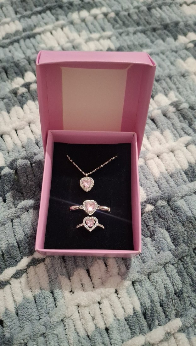 Pembe Mini Kalpli set - Görsel 3