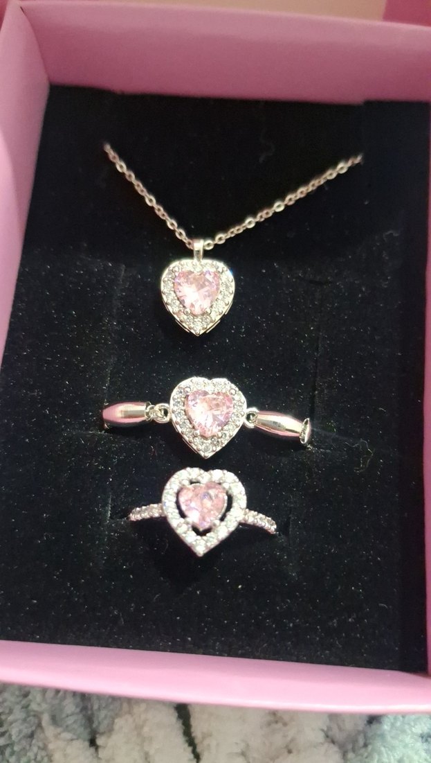 Pembe Mini Kalpli set - Görsel 2