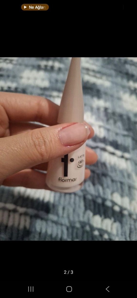 Flormar Latte Pastel Bej Oje - Görsel 2