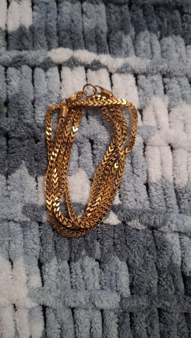 Yılan Desenli Uzun Zincir Kolye - Görsel 2