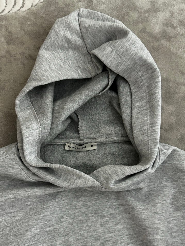 Gri Kadın Rahat Kesim Eşofman - Görsel 4