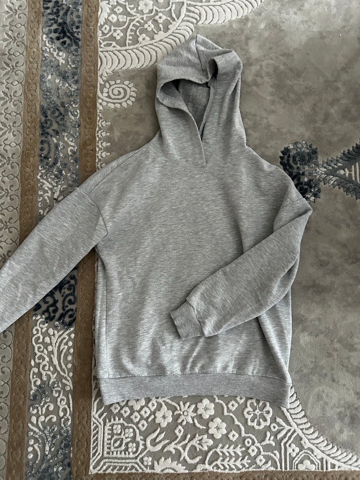 Gri Kadın Rahat Kesim Eşofman - Görsel 3