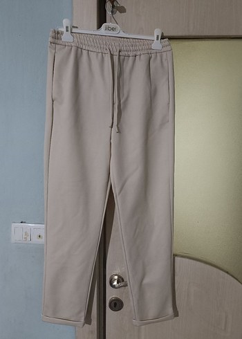 Bej Rahat Kesim erkek Kumaş Pantolon - Görsel 2