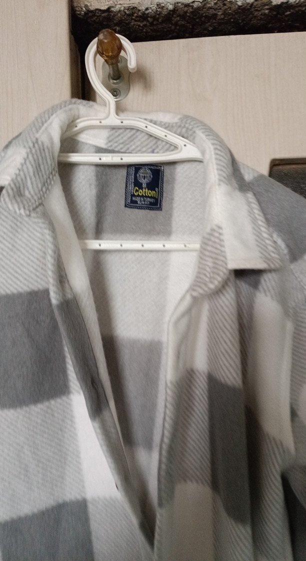 Pamuklu Gri Erkek Rozeti - Görsel 3