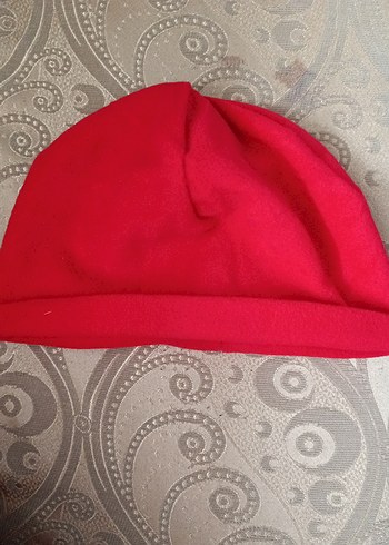 Fermuarlı Kırmızı Kadın Bere - Görsel 5