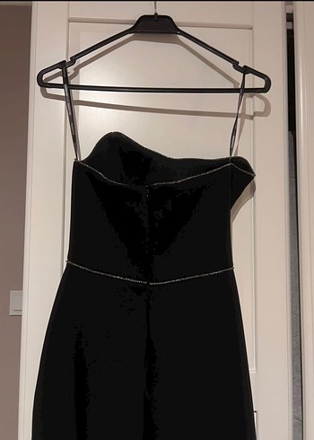 siyah abiye tulum - Görsel 5