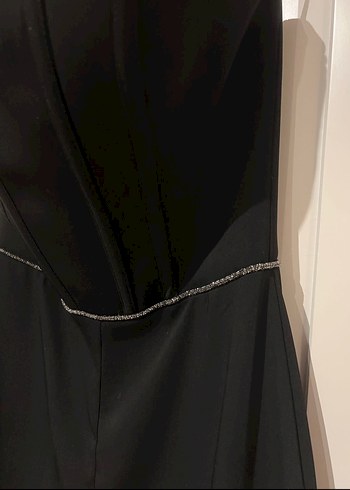 siyah abiye tulum - Görsel 2