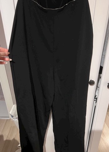 siyah abiye tulum - Görsel 3