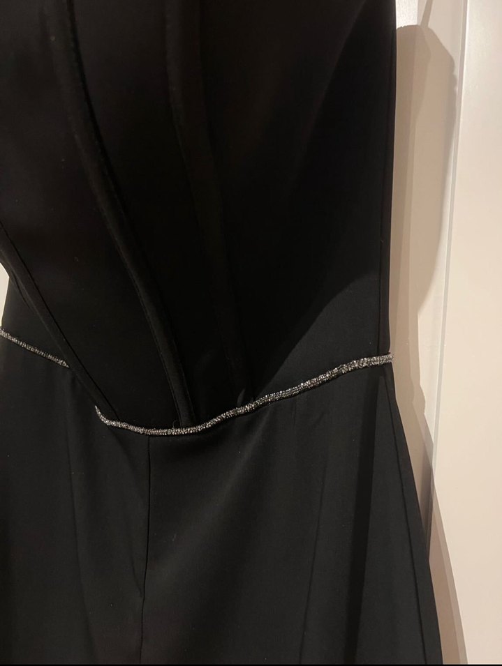 siyah abiye tulum - Görsel 2