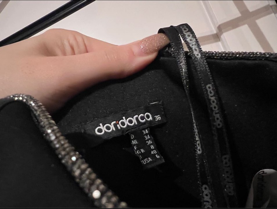 siyah abiye tulum - Görsel 4