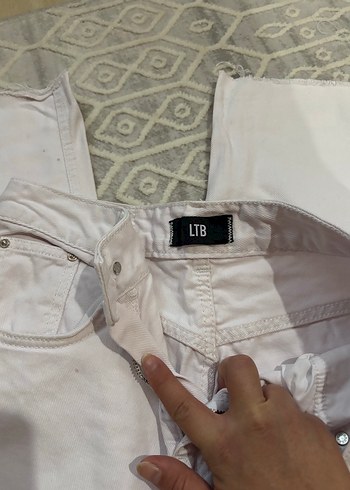 LTB Beyaz Denim Jean