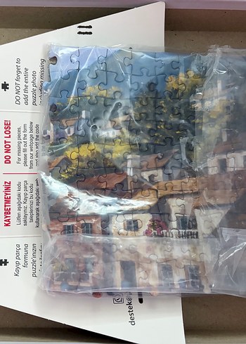 Anatolian 500 Parça Pastel Renkli Puzzle - Görsel 2