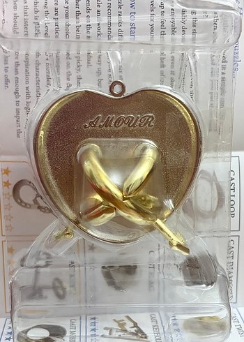 HUZZLE Cast Amour 3D Metal Puzzle - Görsel 3