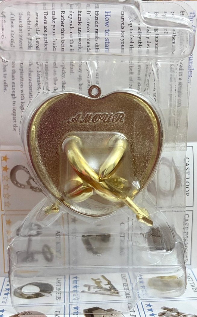 HUZZLE Cast Amour 3D Metal Puzzle - Görsel 3