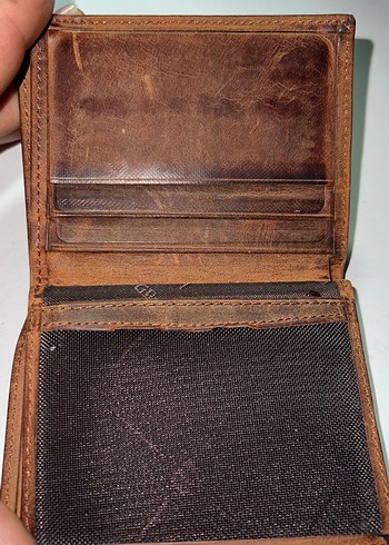 Kahverengi Vintage Erkek Cüzdanı - Görsel 4