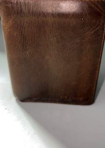 Kahverengi Vintage Erkek Cüzdanı - Görsel 5