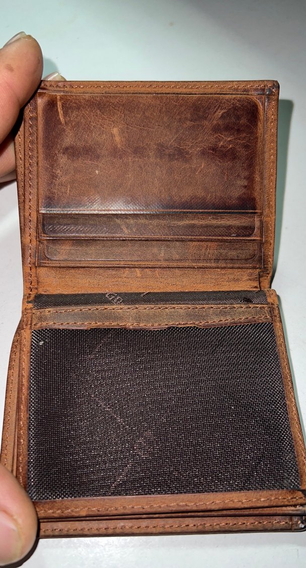 Kahverengi Vintage Erkek Cüzdanı - Görsel 4