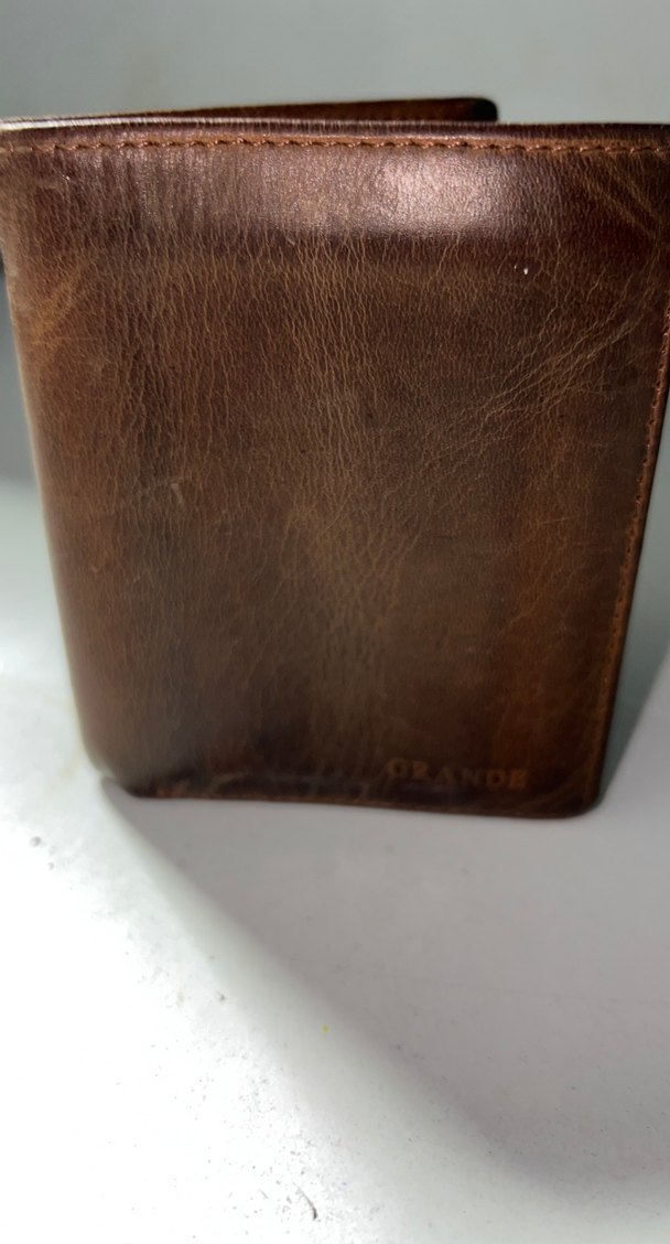 Kahverengi Vintage Erkek Cüzdanı - Görsel 5