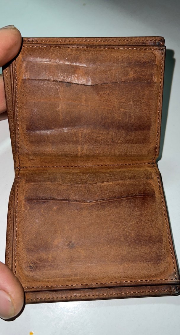 Kahverengi Vintage Erkek Cüzdanı - Görsel 3