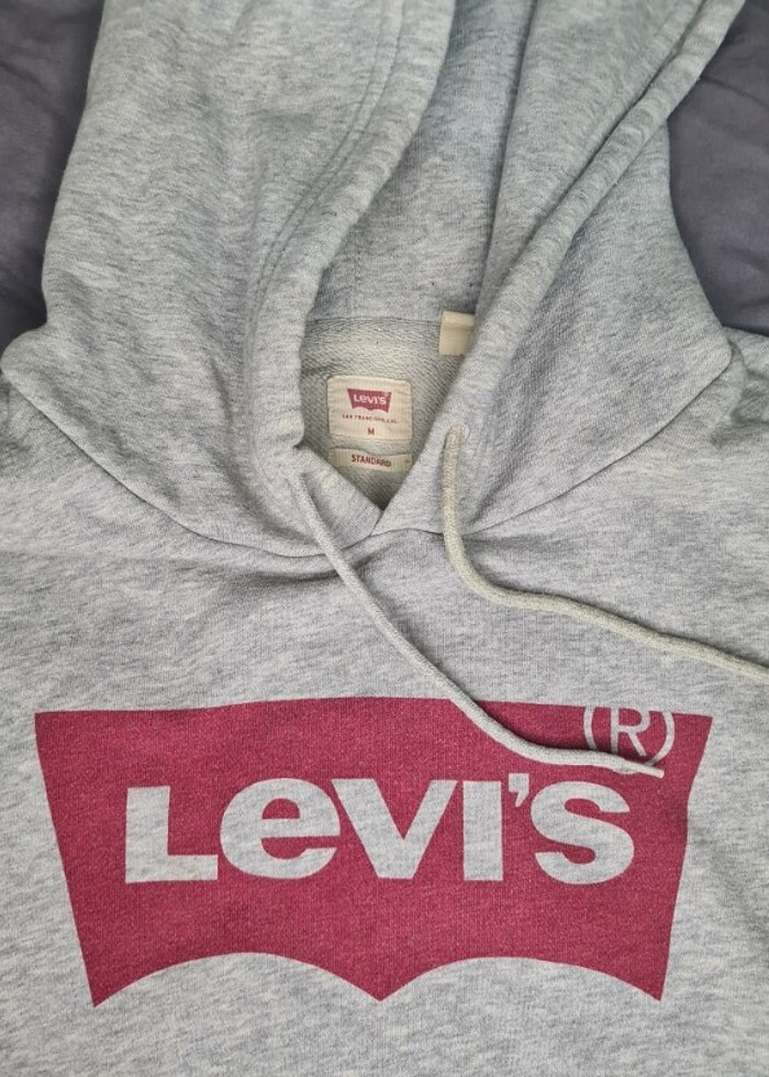 Levis kapişonlu sweatshirt  - Görsel 3