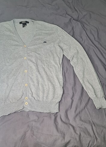 No Fear düğmeli hırka - Görsel 3