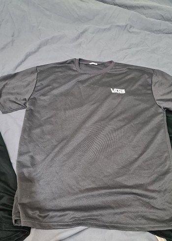 Gri Erkek Oversize Tişört, Kısa Kollu, Baskılı - Görsel 4