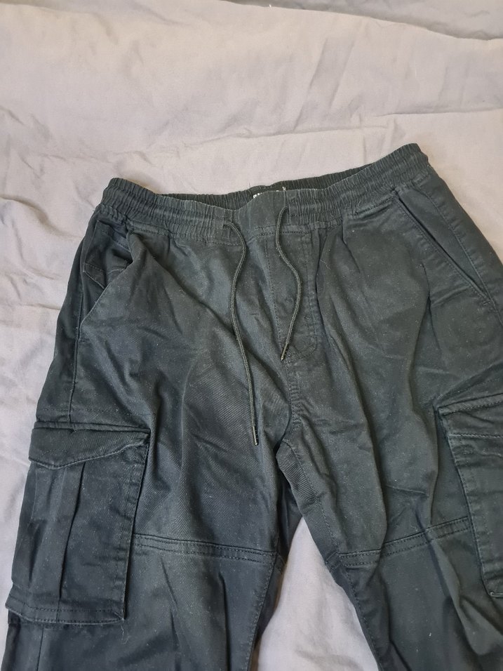 Pull and Bear paraşüt pantolon - Görsel 5