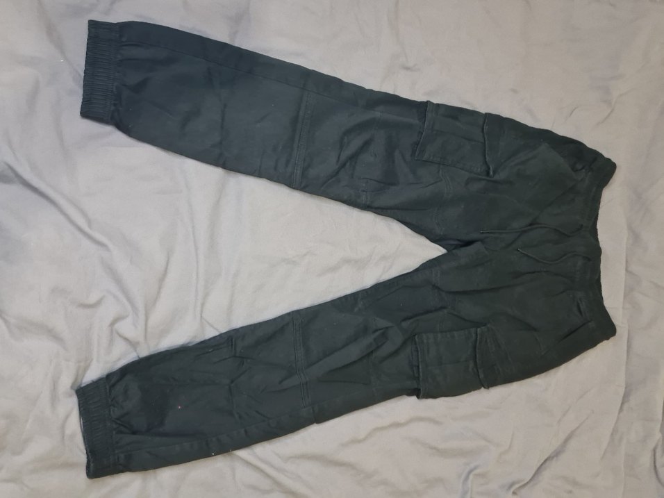 Pull and Bear paraşüt pantolon - Görsel 4