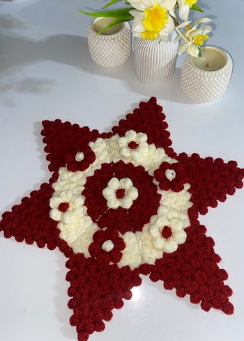 Pastel Renkli El Örgüsü Banyo lifleri - Görsel 7