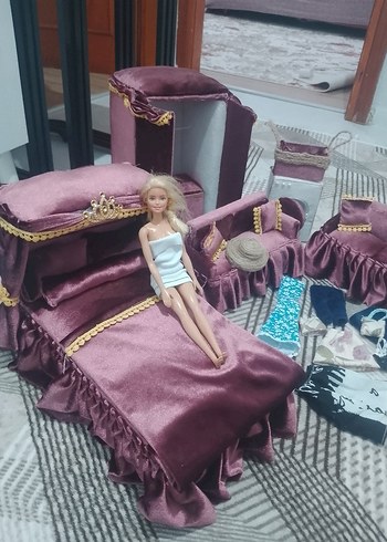 Barbie Hürrem Sultan yatağı - Görsel 11