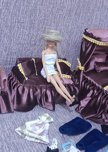 Barbie Hürrem Sultan yatağı - Görsel 7