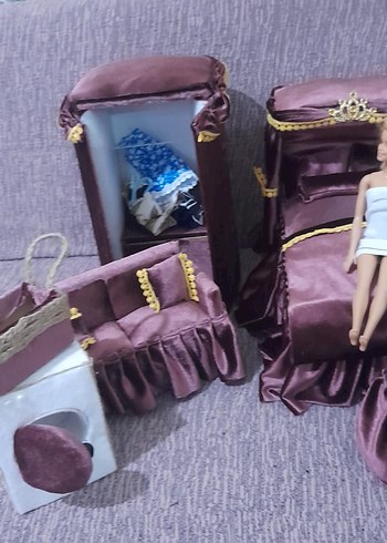 Barbie Hürrem Sultan yatağı - Görsel 5