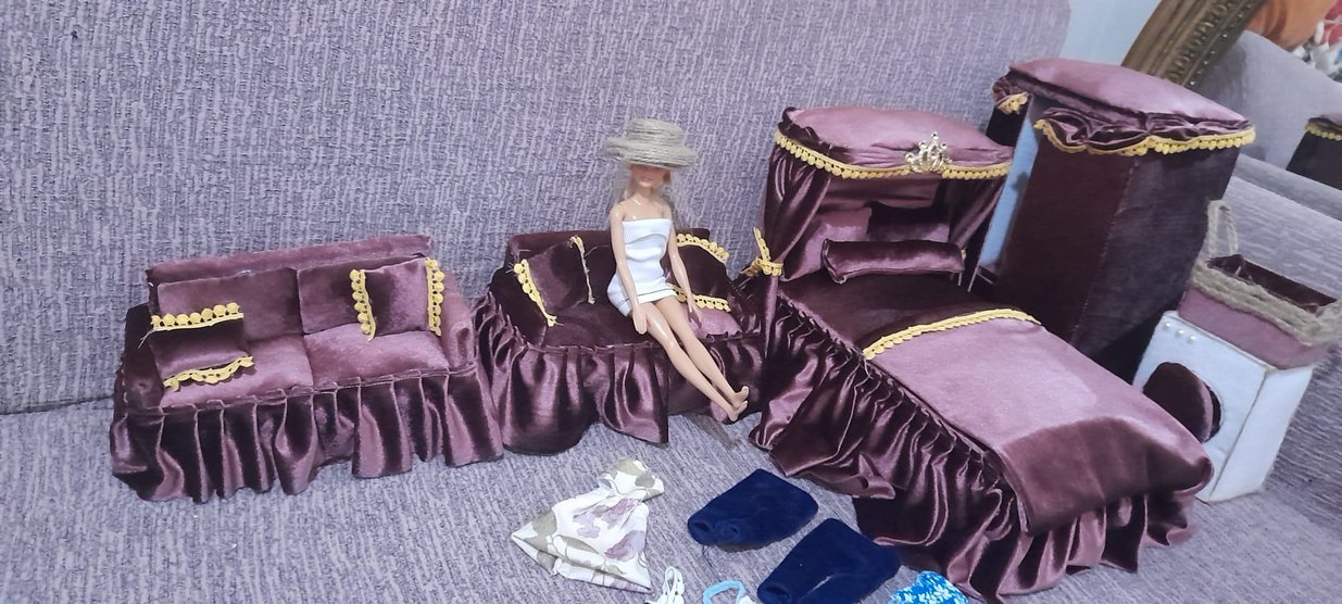 Barbie Hürrem Sultan yatağı - Görsel 4