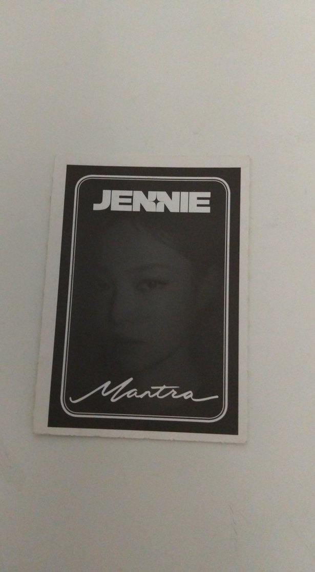 3lü Jennie Kim mantra özel fotocard(kaplana yapilacaktir) - Görsel 5