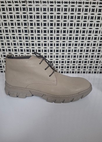 Bej Günlük Erkek Botları - Görsel 2