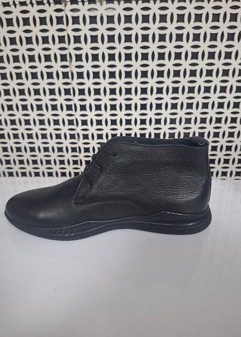 Siyah Erkek Ofis Botu - Görsel 3