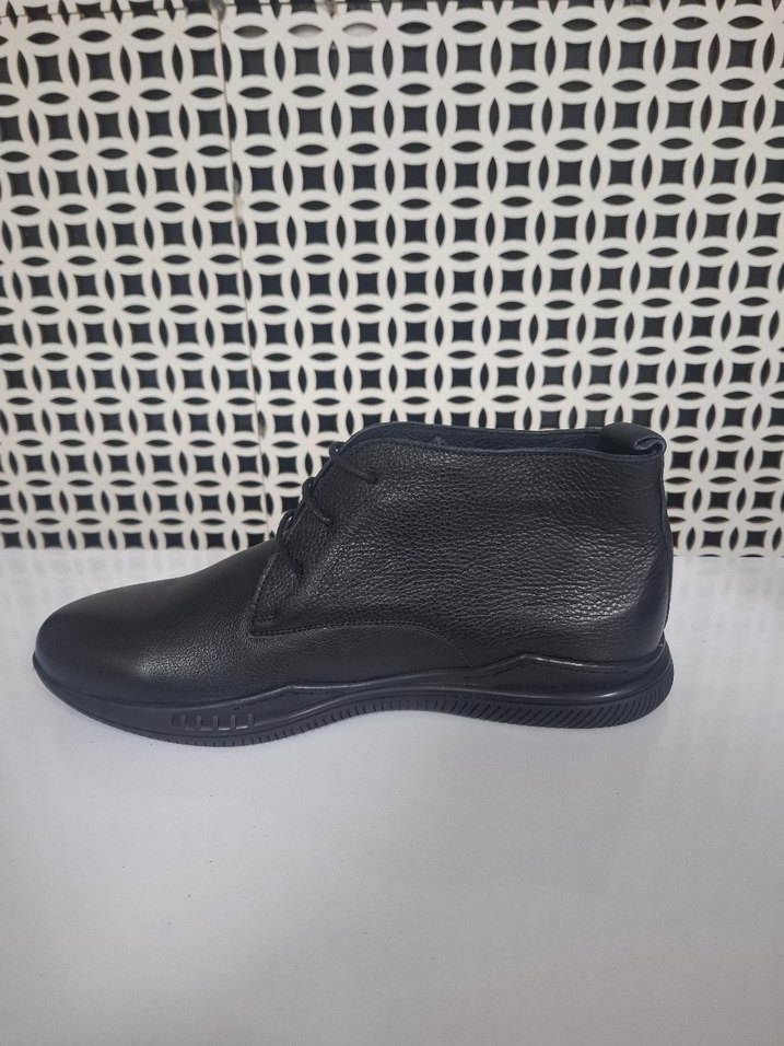 Siyah Erkek Ofis Botu - Görsel 3