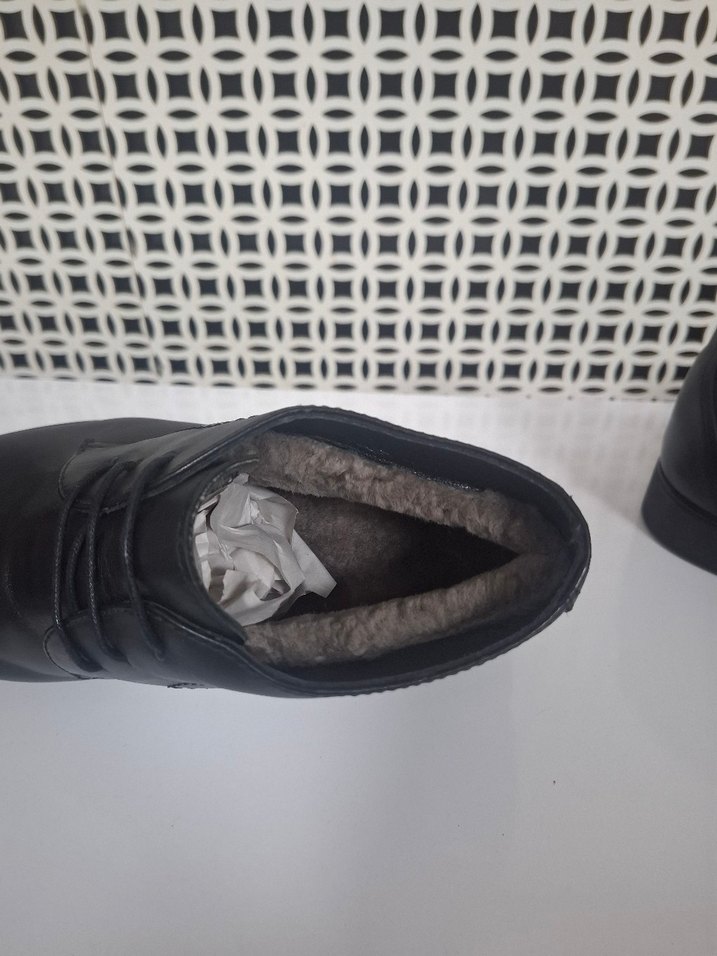 Siyah Modern Klasik Erkek Bot - Görsel 4